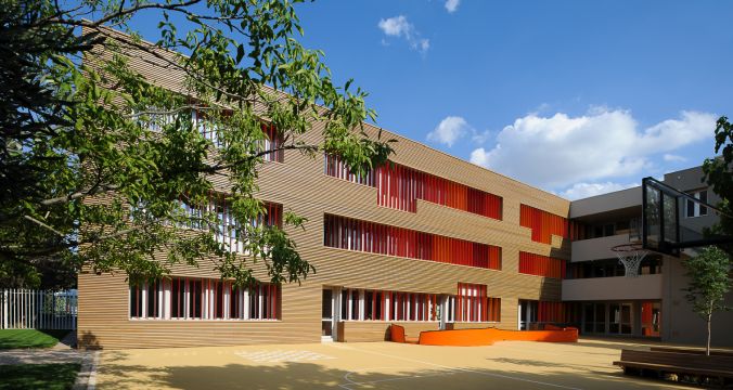 Das neue Grundschulgebäude