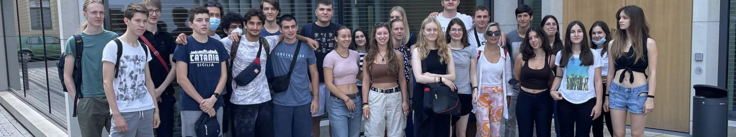 Γνωριμία και εξοικείωση με την επιστημονική εργασία: Μαθητικό Camp στο Πολυτεχνείο του Freiberg - Συνάντηση με το Γυμνάσιο Geschwister-Scholl