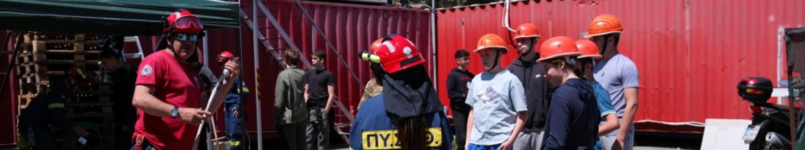 Μαθητές σε δράση: Βιωματική εμπειρία πυροπροστασίας και εθελοντισμού