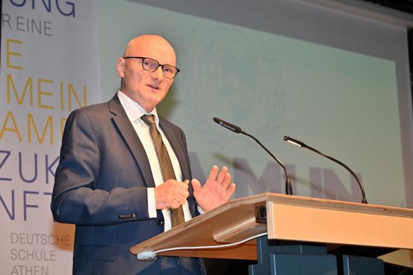 H. E. Mr. Andreas Kindl, Ambassador of Germany to Greece