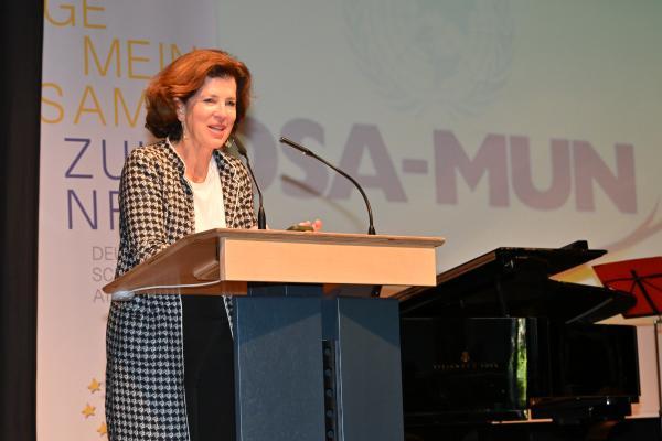 H.E. Mrs Laurence Auer, Ambassador of France to Greece