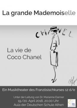 „La vie de Coco Chanel“ (Musiktheater, 2018)